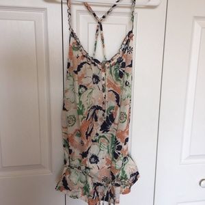 Hollister Women's Size M Floral Sleeveless Top